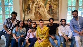 Kareena Kapoor Khan With Family 👨‍👩‍👧‍👦 ll Husband Saif Ali Khan ll ❤ Son s, Sister & Mother 👩