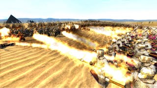 800 GREEK FIRETHROWERS vs. 2400 JANISSARIES - Medieval 2: Total War