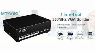 MT-3504, VGA Splitter 1 in 4 out