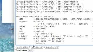 OMeta - JavaScript as Assembly