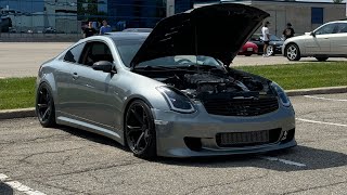 (POV) Taking my Single Turbo G35 ! (Z Fest)