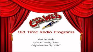 Meet the Meeks: Cooking Dinner – ComicWeb Old Time Radio