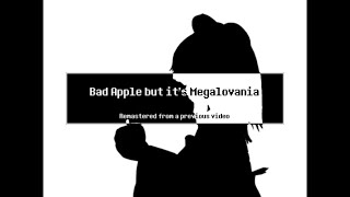 Bad Apple but it's Megalovania