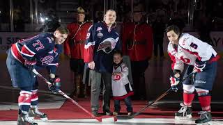 Memorial Cup Ceremonial Puck Drop | Lethbridge Hurricanes