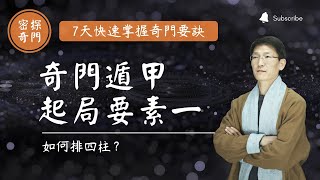 奇門遁甲 | 奇门遁甲 | 007 | 奇門遁甲 預測 | 奇门遁甲 预测 | 奇門遁甲 教學 |奇门遁甲 入门 |奇門遁甲 起局| 奇門遁甲 風水 | 第7集 起局要素（一）《奇門遁甲預測學》