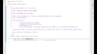 HOW TO GENERATE UUID IN JAVA DEMO