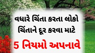 જે લોકો વધારે ચિંતા કરે છે એ આટલું સમજી જાય | life changing motivation | inspirational quotes