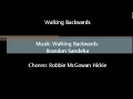Walking Backwards Demo und Tutorial Line Dance/Walking Backwards - Brandon Sandefur/Choreo: McGowan