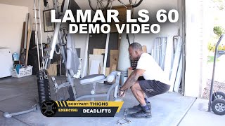 Dr Gene James- Lamar Home Gym demo video