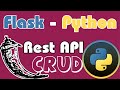 Creating RESTful Web APIs using Flask and Python | Flask CRUD Application Full tutorial