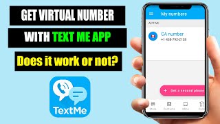 Get Virtual Number With Text Me App (2023)