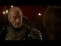 Tywin Lannister talks to Jaime, Tyrion, and Cersei
