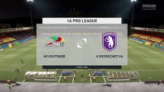 ⚽ Oostende vs Beerschot ⚽ | Belgian Pro League (18/09/2021) | Fifa 21