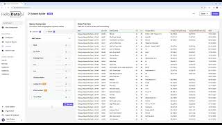 HelloData - Query Builder Demo
