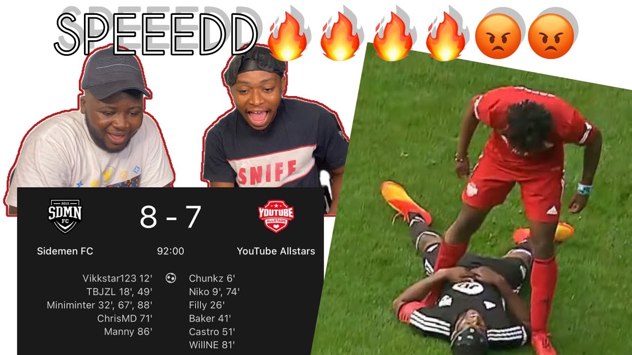 SIDEMEN CHARITY MATCH 2022( Goals And Highlights) | Reaction Video 🔥🔥 ...