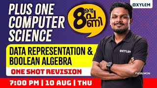 Plus One Computer Science-Data Representation and Boolean Algebra- One Shot Revision| Xylem Plus One