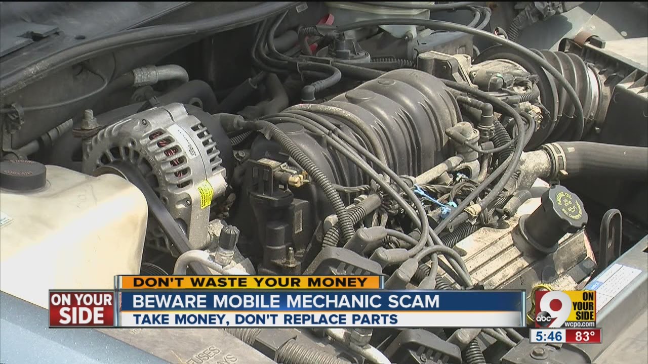 Beware Mobile Mechanic Scam - YouTube