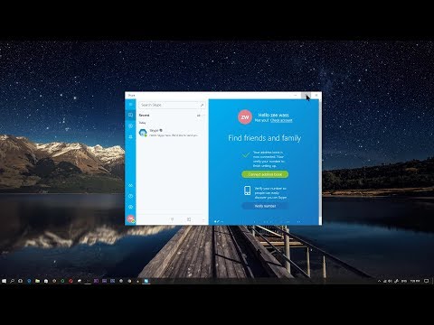 Tutorial de la aplicación Skype Windows 10 Store (versión anterior)