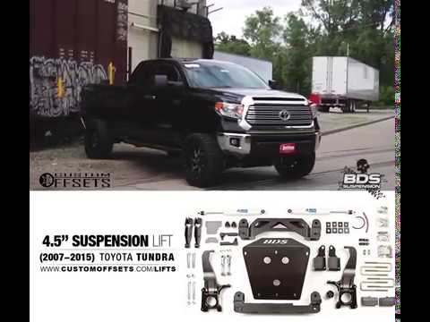 4.5" Toyota Tundra BDS Lift Kit - YouTube