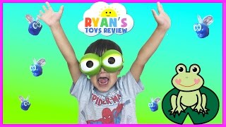 Family Fun Game for Kids Fool the Frog with Egg Surprise Toys Car