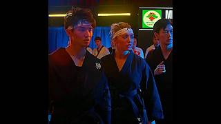 Cobra Kai vs Iron dragons ☠️🔥 #cobrakai #edit #viral #shorts #nobinh4x