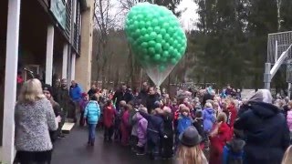 Drøn På. Officiel indvielse af skolegårdsprojektet på Skørping Skole