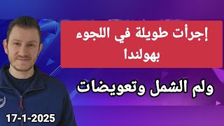 إجرأت طويلة في اللجوء بهولندا