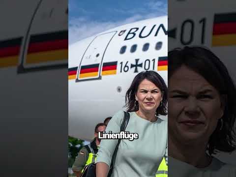 😱 So Viel Fliegt Annalena Baerbock 🤯 #shorts - YouTube