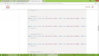 Responsive Two Column Layout