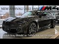 NEW ARRIVAL! 2022 BMW M4 Competition M xDrive Dravit Grey Metallic on Tartufo Merino Leather