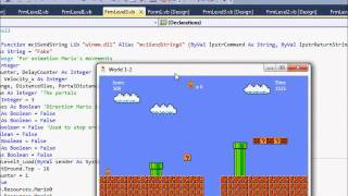 Mario Portal Visual Basics 2010