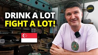 Restaurant Owner shares his First Impressions of Singapore
