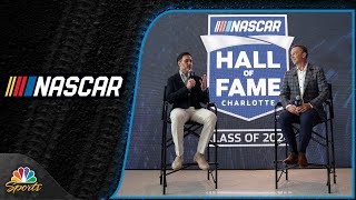 Jimmie Johnson and Chad Knaus discuss NASCAR Hall of Fame careers together | Motorsports on NBC