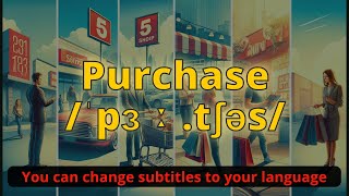 Purchase meaning with 5 examples