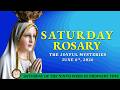 Holy Rosary Today 💛 Saturday, June 6, 2026 💛 Joyful Mysteries of the Rosary