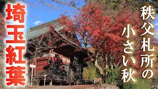 秩父札所の紅葉めぐり旅/趣のある古刹の数々/埼玉観光旅行vlog