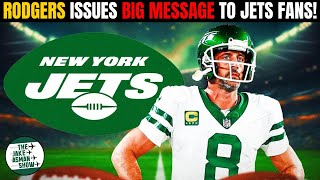Reacting to Aaron Rodgers 'IMPORTANT' Message to NY JETS Fans!