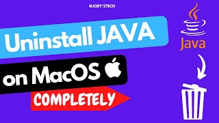 How to uninstall Java on Mac | Remove Java (JDK) completely from MacOS in 5 mins [2022 Edition]