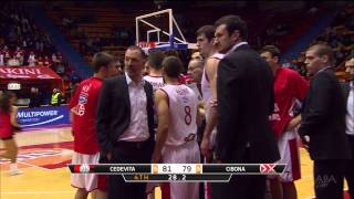 Thriller ending of the big Zagreb derby (Cedevita - Cibona 08.02.2015)