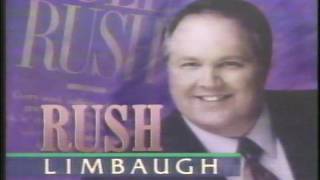Rush Limbaugh TV Show: Early 1993 Part 1