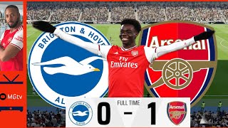 Brighton 0-1 Arsenal | Saka and ESR outstanding 🔥🔥🔥