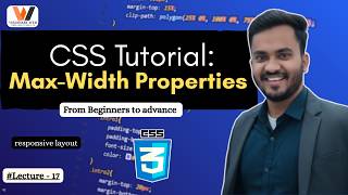 CSS Max Width Property Explained | Width vs Max-Width in CSS | Responsive Design Tutorial