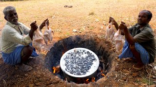 Underground Chicken Gravy | Chicken Gravy Cooked in Underground Oven Prepared by uncle