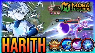 Harith Hunter x Hunter Skin Gameplay With Lifesteal Build || Mobile Legends