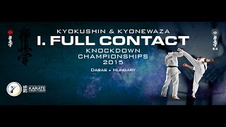 I. Full Contact Knockdown Championships 2015 - Kyokushin \u0026 KyoNewaza