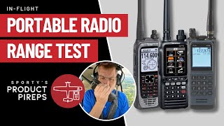 In-flight Radio Range Test - how far can portable aviation radios transmit?