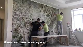 ФилософиЯ РемонтА Как клеить Фреску Affresco