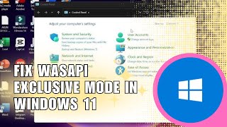 😫 Snipping Tool Not Recording Audio? Fix WASAPI Exclusive Mode in Windows 11