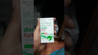 DUOLIN FORTE INHALER #medicine      #cipla #shorts