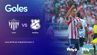 Junior vs. Medellín (goles) | Liga BetPlay Dimayor 2023-2 | Final - Ida